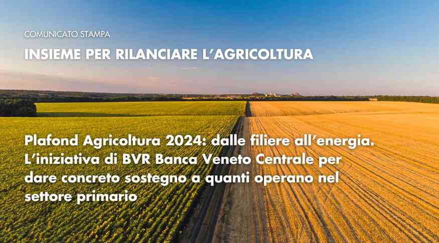 Comunicato Agricoltura