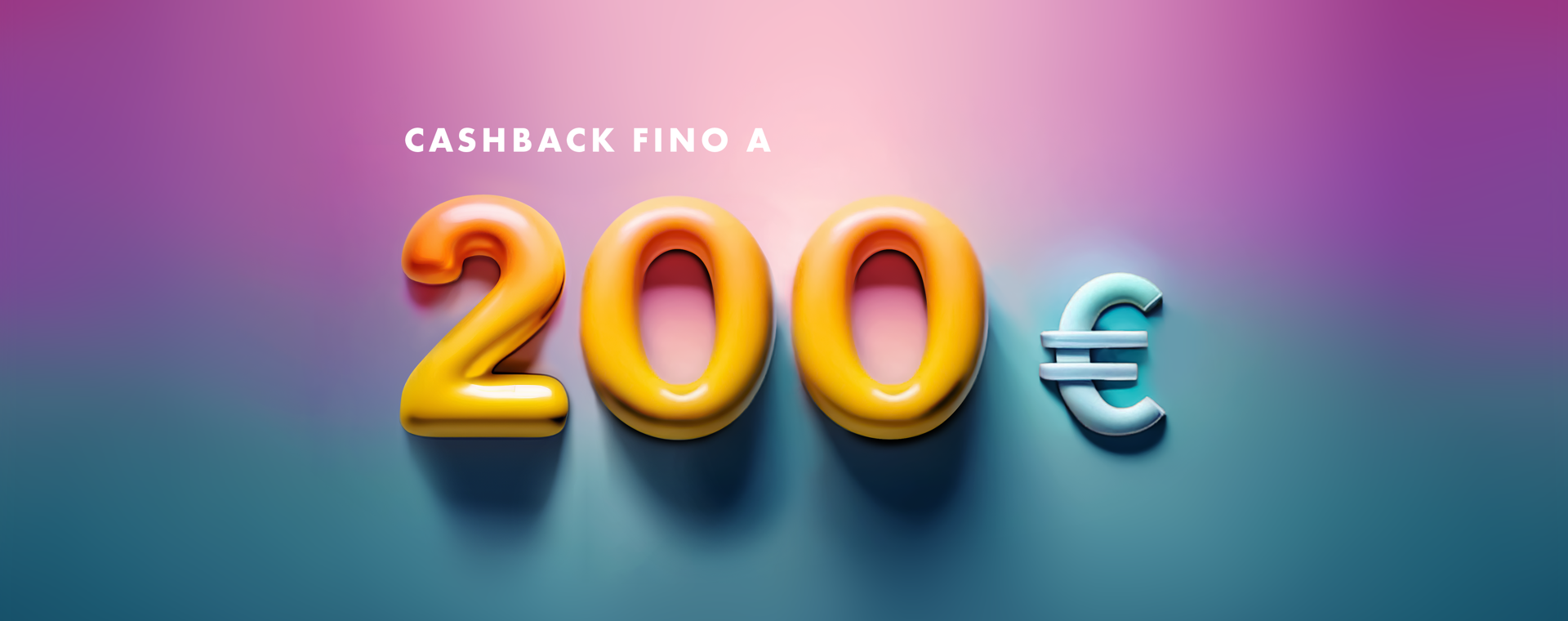 Ottieni un CASHBACK fino a 200 euro per la sottoscrizione della t